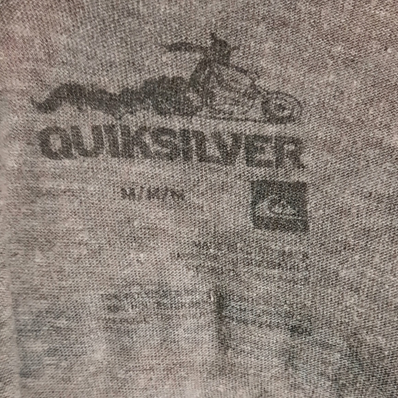en's Quicksilver 1969 graphic long sleeve 3/4 sleeve baseball t-shirt - Picture 3 of 3
